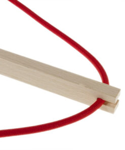 Drevený nástenný držiak pre závesnú lampu Pinocchio v hnedej farbe – Obrázok 10