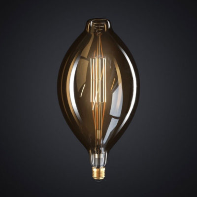 Edison Soft žiarovka, Big Mallet, E27, 1000lm, 11W, Teplá biela, stmievateľná (1)