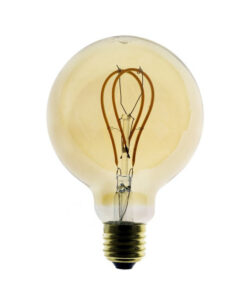 Edison Soft žiarovka, Jantárová LED žiarovka - GLOBUS - 5W, E27, Stmievateľná, 2000K (1)Edison Soft žiarovka, Jantárová LED žiarovka - GLOBUS - 5W, E27, Stmievateľná, 2000K (1)