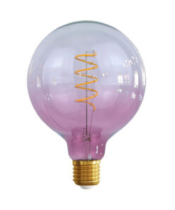 Edison Soft žiarovka PINK-TRANSPARENT SPHERE – E27, 4W, 150lm, Stmievateľná