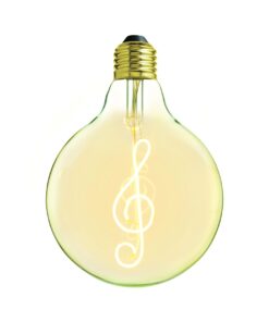 Edison Soft žiarovka pre závesné lampy, Note, E27, 130lm, 4W, Teplá biela, stmievateľná