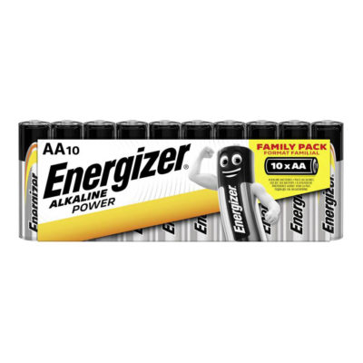 Energizer alkalické batérie Alkaline Power - Family Pack tužkové AA, 10ks balenie