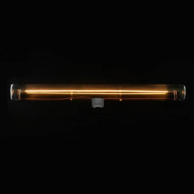 Dymová LED žiarovka S14d, 30 cm, Teplá biela, 8W, 100lm, Stmievateľná.