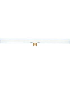 Priehľadná LED žiarovka S14d, 50 cm, Teplá biela, 12W, 560lm, Stmievateľná