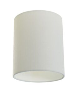 Tienidlo na lampu v bielej farbe s priemerom 15cm