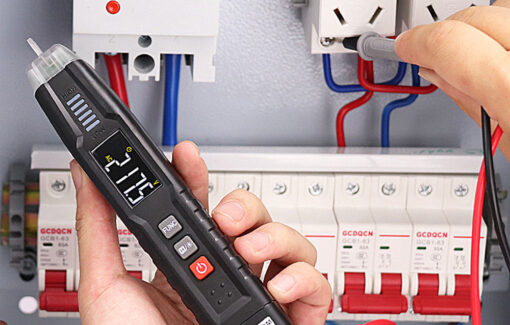Bezkontaktný tester napätia Habotest HT122 / tester diód, NCV, True RMS - Image 4