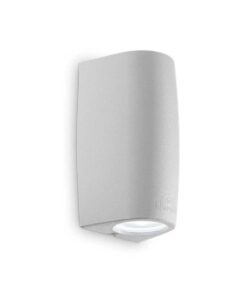 Exterierové nástenné svietidlo KEOPE AP2, sivá farba | Ideal Lux