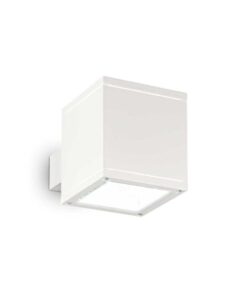 Exterierové nástenné svietidlo SNIF AP1 SQUARE, biela farba | Ideal Lux