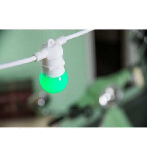LED Dekoratívna žiarovka pre svetelné šnúry a reťaze, E27, 1W, Tyrkysová farba | Amarcords - Image 4