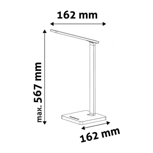 LED Desklamp Foldable CCT CHAMPAGNE 7W, 650lm | Avide - Image 4
