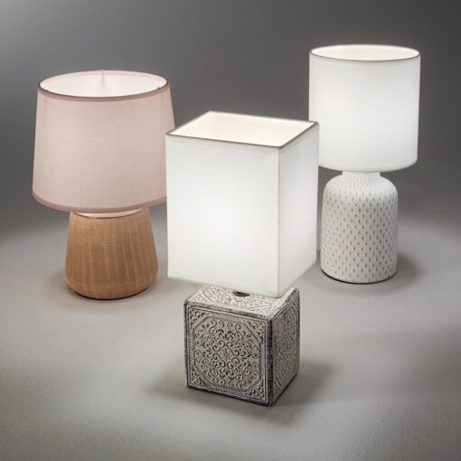 Stolná keramická lampa s tienidlom KALI-3 TL1 | Ideal Lux - Image 2