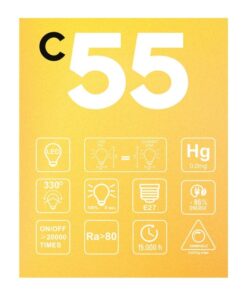 LED EDISON žiarovka G95 so zlatým sklom - E27, 7W, 640lm, Teplá biela, Stmievateľná – Obrázok 3