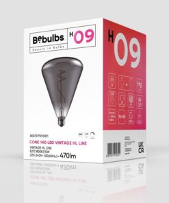 LED dymová žiarovka Cone 140 - 10W, E27, Stmievateľná, 470lm – Obrázok 3
