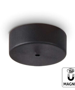 Magnetická stropná rozeta v čiernej farbe | Ideal Lux