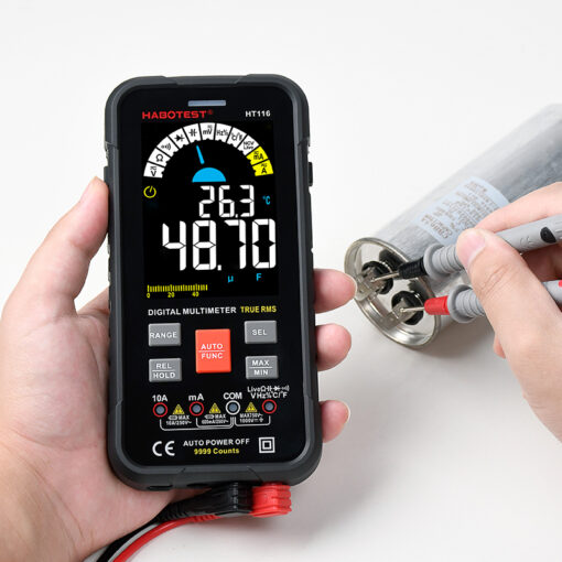 Digitálny univerzálny multimeter Habotest HT116 True RMS, NCV - Image 2