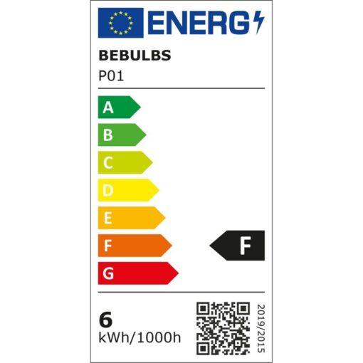 LED žiarovka s porcelánovým efektom E14, CRI95, G50, 5.9W, 2700K, Stmievateľná | BeBulbs - Image 6