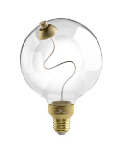 LED žiarovka Satellite - 4W, E27, 470lm, Teplá biela, CRI95, Stmievateľná, Gold