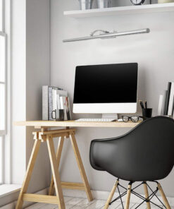 LED nástenné svietidlo do kúpeľne v chrómovej farbe, 105cm, 15W – Obrázok 3