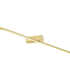 Moderné nástenné LED svietidlo v zlatej farbe, 60cm, 6W