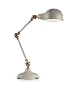 Vintage stolové svietidlo TRUMAN TL1 v šedej farbe | Ideal Lux