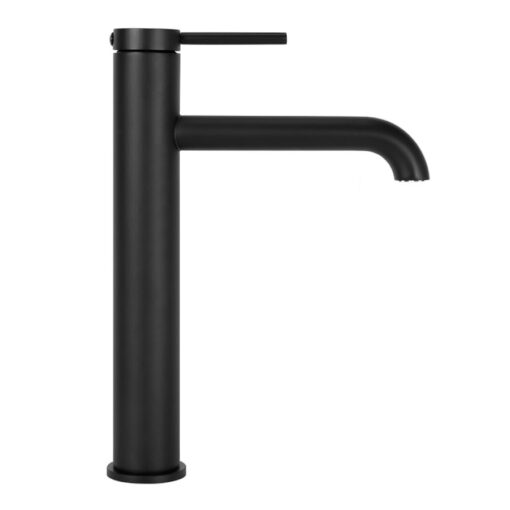 Umývadlová vysoká batéria elegantná v čiernej farbe - Image 2